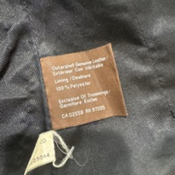 Women's Danier Black Leather Jacket Size S - Picture 4 of 8